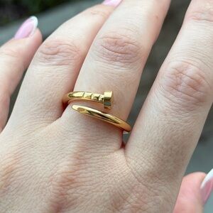 Nail Ring Trendy Design Juste Un Clou Style